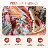⏳Time-Limited Special⏰Women's Printed Top & Wide Leg Pants 2-Piece Set