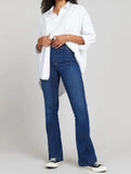 New Fitted Vintage Flared Jeans (Buy 2 Free Shipping)