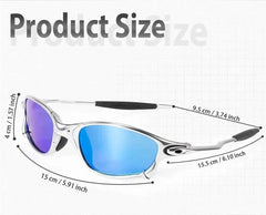 Unisex Lightweight Wraparound Sport Sunglasses | Outdoor Eyewear