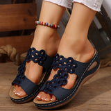 Women's Summer Wedge Sandals – New Fashion Comfort Design for Casual Wear