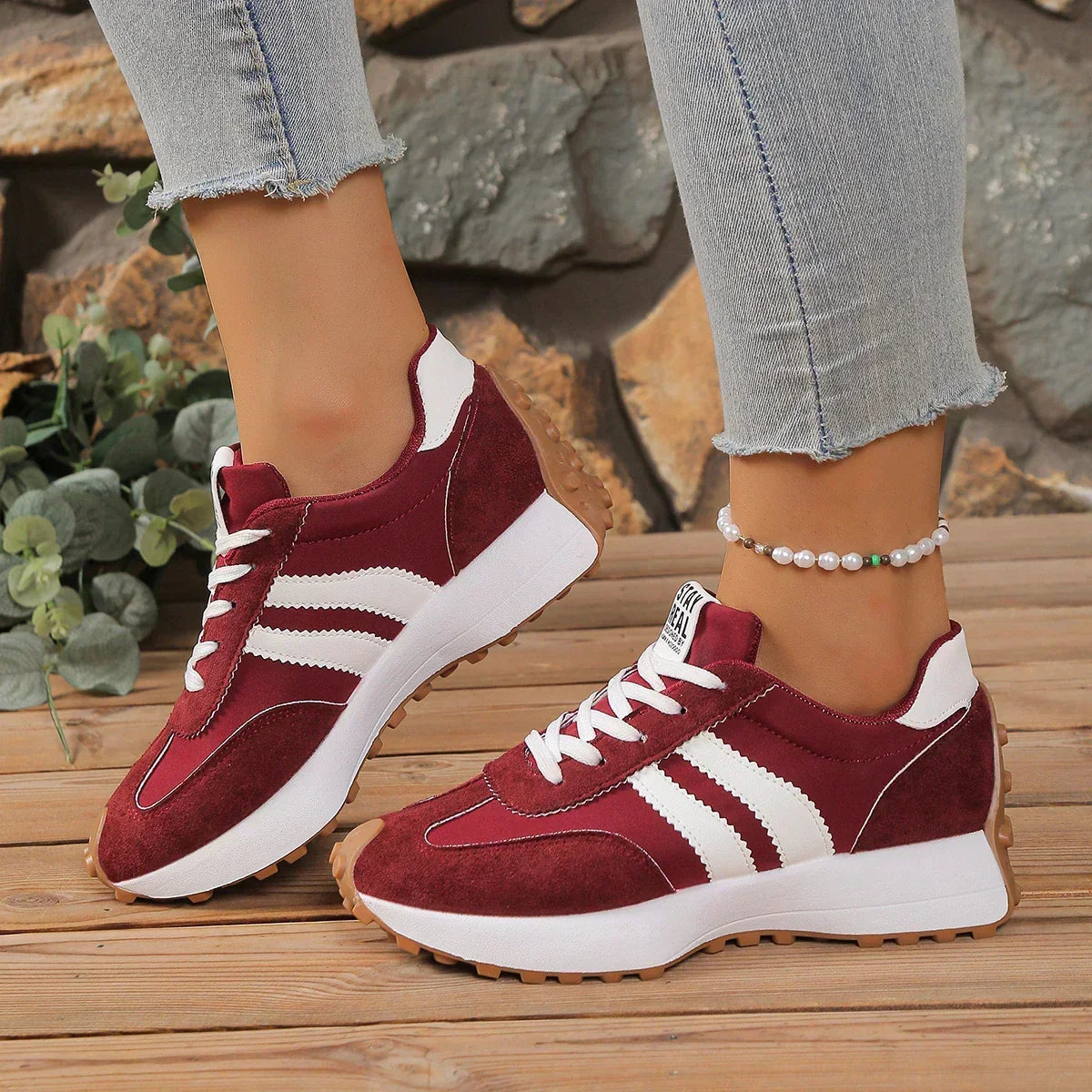 Stay-Real Sneakers | Retro style that goes with everything